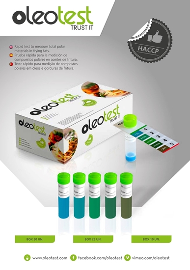 The OleoTest® oil control tests are a reliable HACCP 2